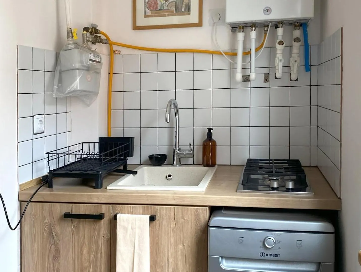 Chic 1-Bedroom Appartment On Saburtalo Tbiliszi Apartman
